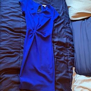 Fitted Blue dress